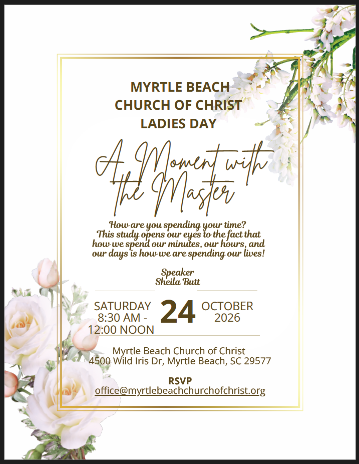 2026 Ladies Day Flyer