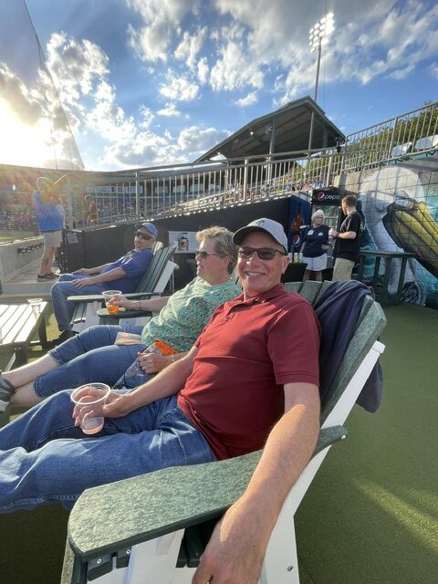 Image from the "Off Our Rockers" outing at Pelicans stadium