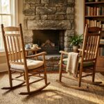 image of 2 empty rocking chairs
